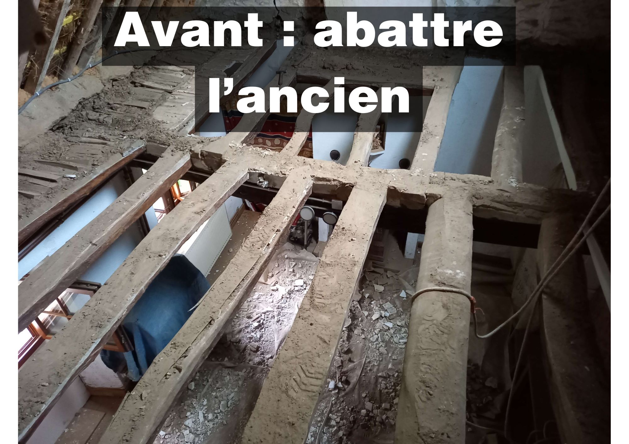 Transformation de combles en pièce