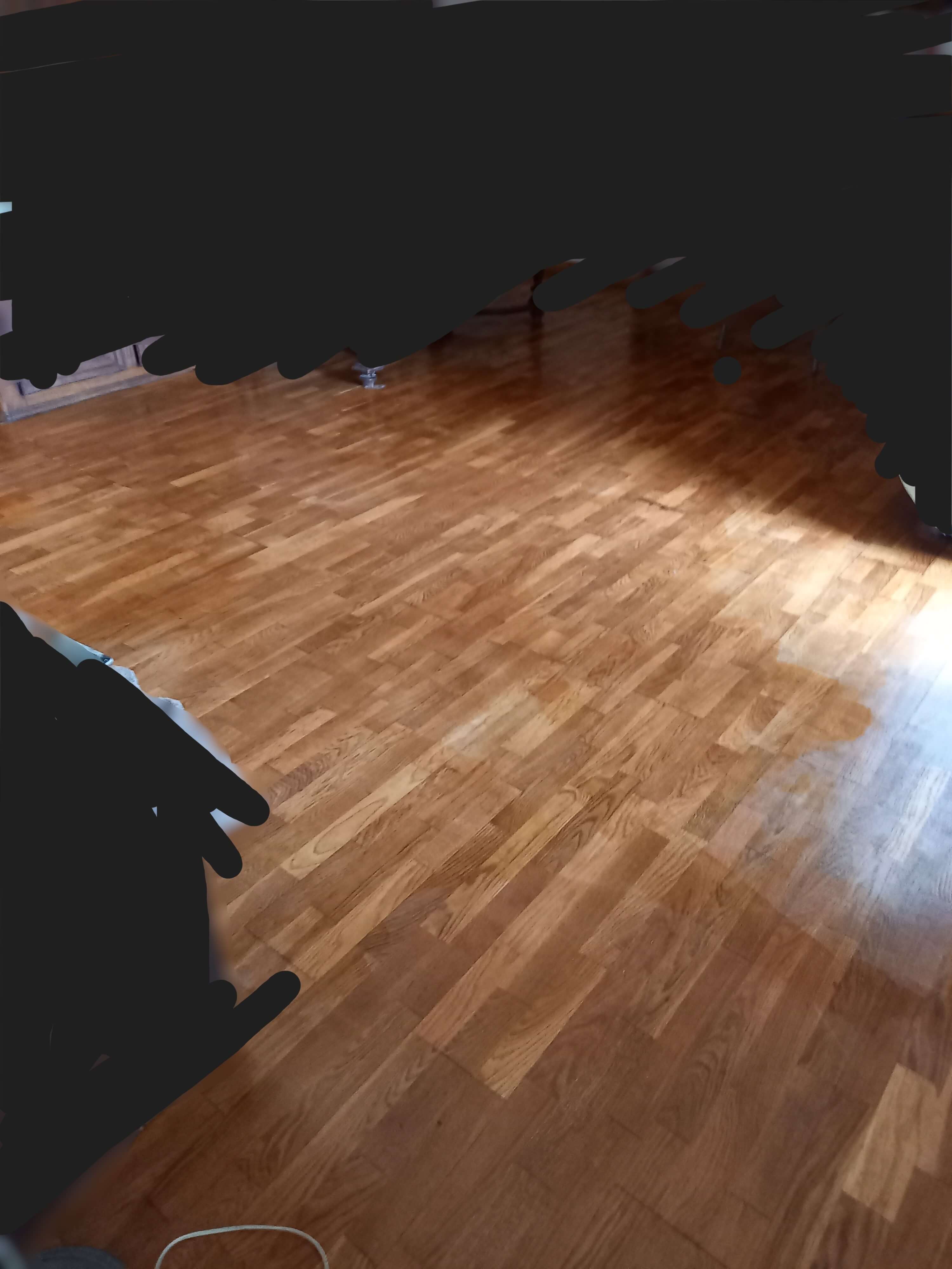 Rénovation complète du parquet du salon